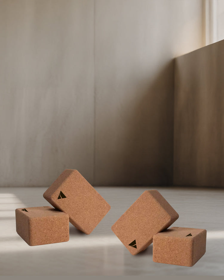 Natural Cork Yoga Block